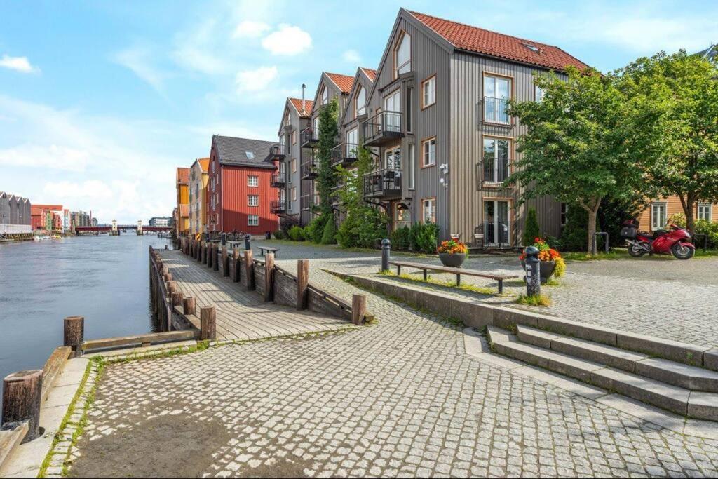 Bakklandets Perle 3-Roms Daire Trondheim Dış mekan fotoğraf
