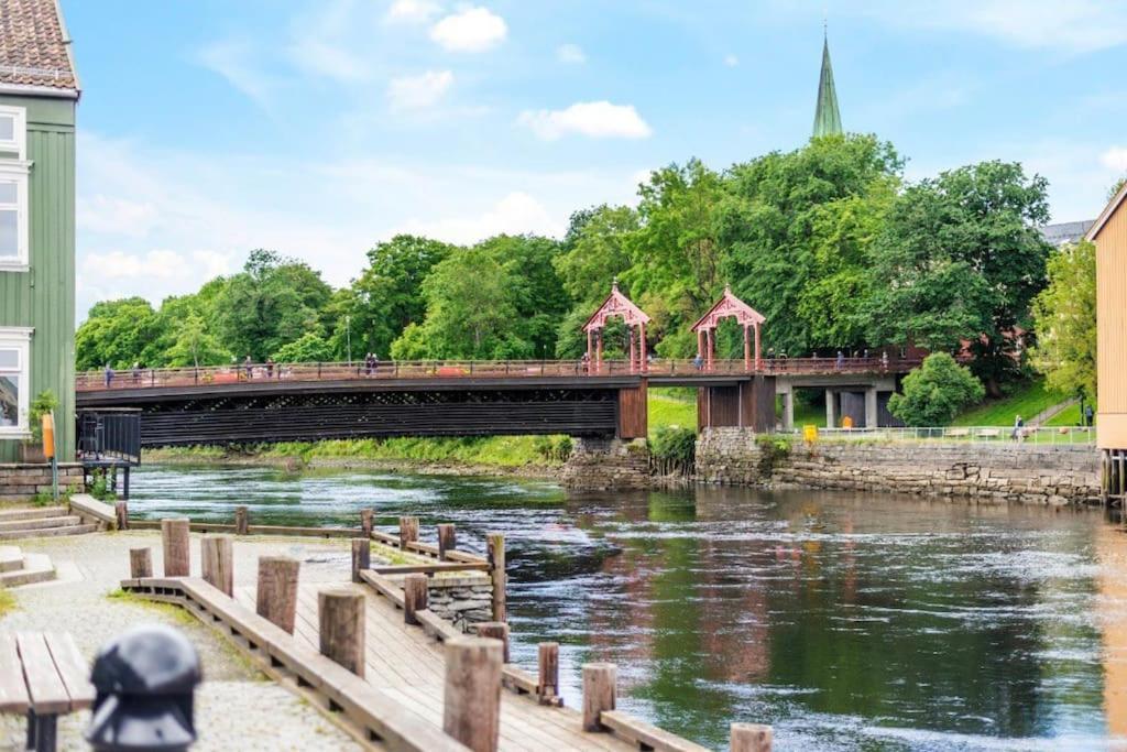 Bakklandets Perle 3-Roms Daire Trondheim Dış mekan fotoğraf